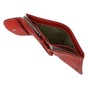 Amazon | [ダコタ] がま口二つ折り財布 本革 レディース